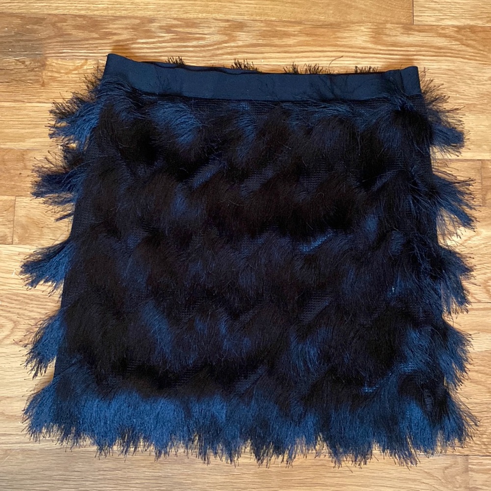 Max Studio fringe skirt